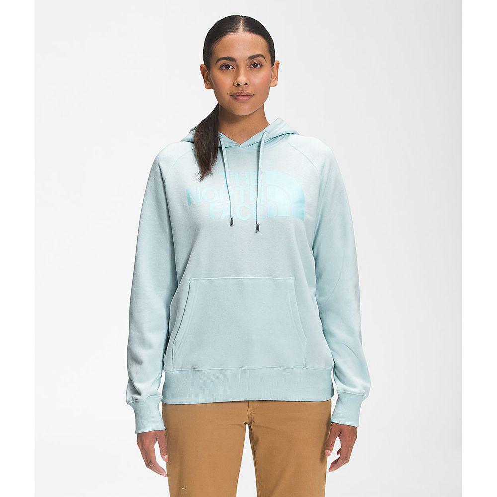The North Face Luxe Half Dome Pullover Γυναικεια Φούτερ Hoodie - Μπλε (QPAF06729)